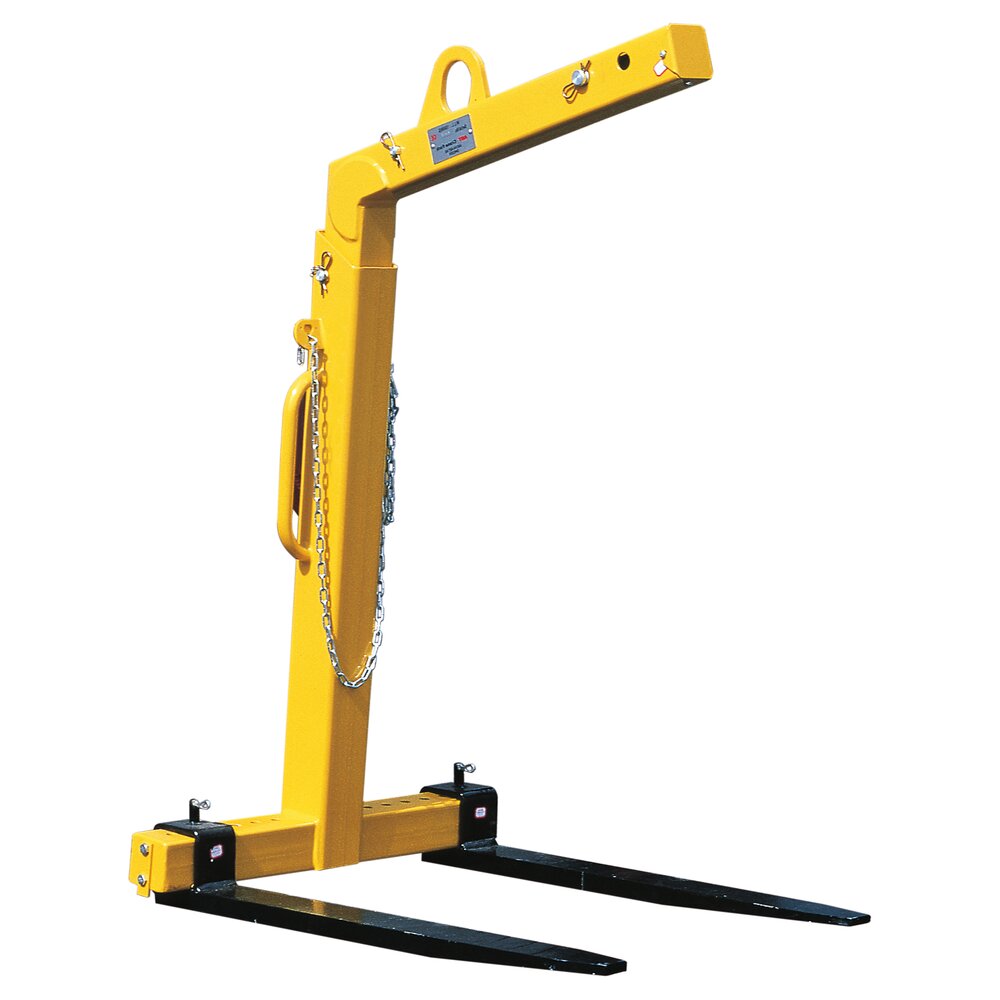 Crane forks with adjustable forks Haklift